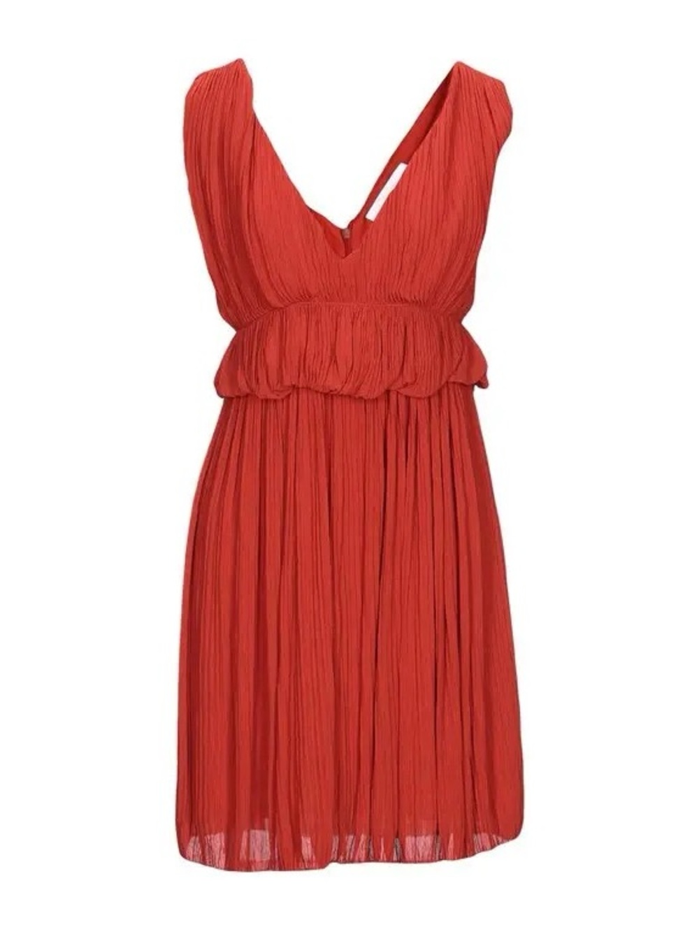 NWT CHLOÉ Mini Pleated Dress SIZE 34